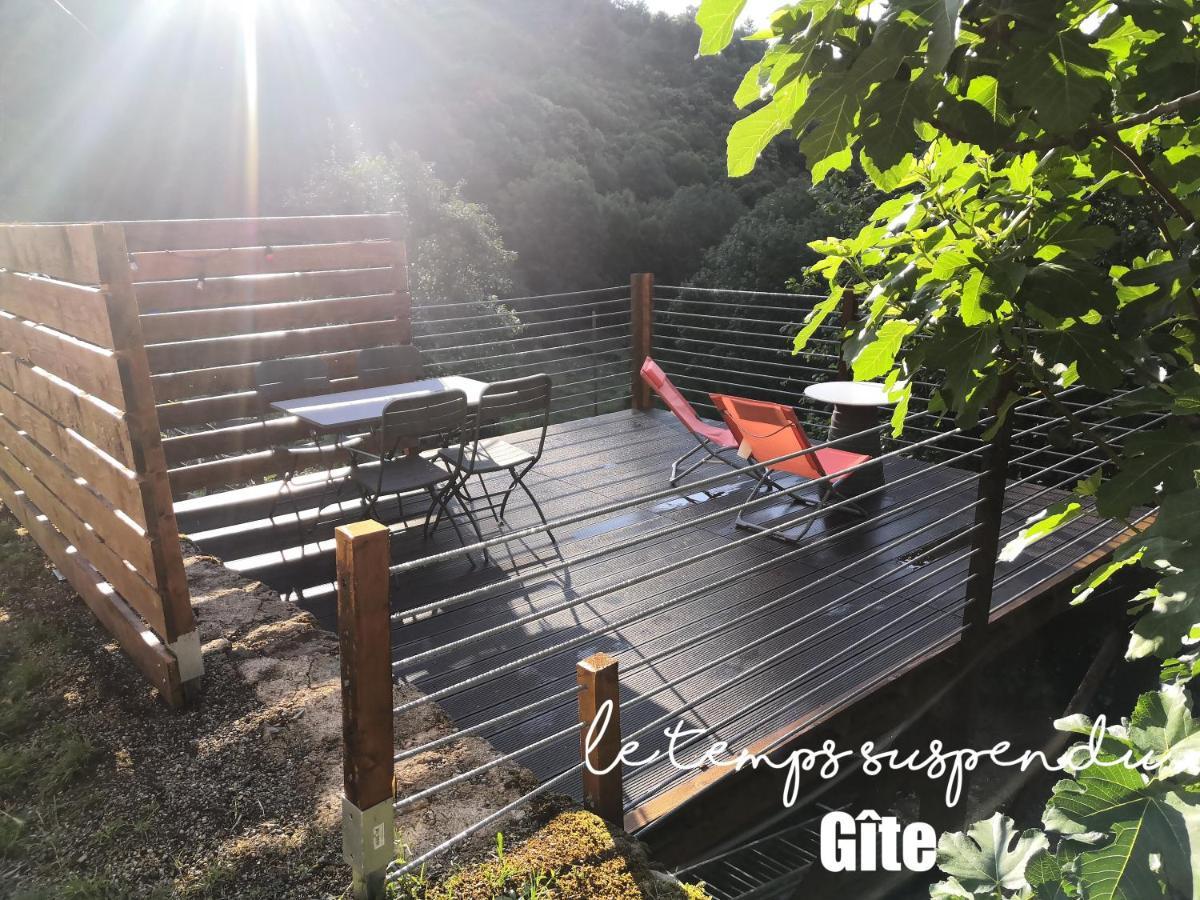 Villa Le Temps Suspendu Saint-Pierreville Exterior foto